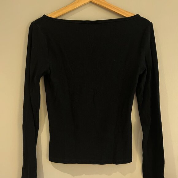 Aritzia Boatneck Long Sleeve - Picture 4 of 4